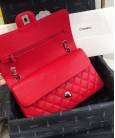 Сумка Classic Flap Bag Caviar Medium Red